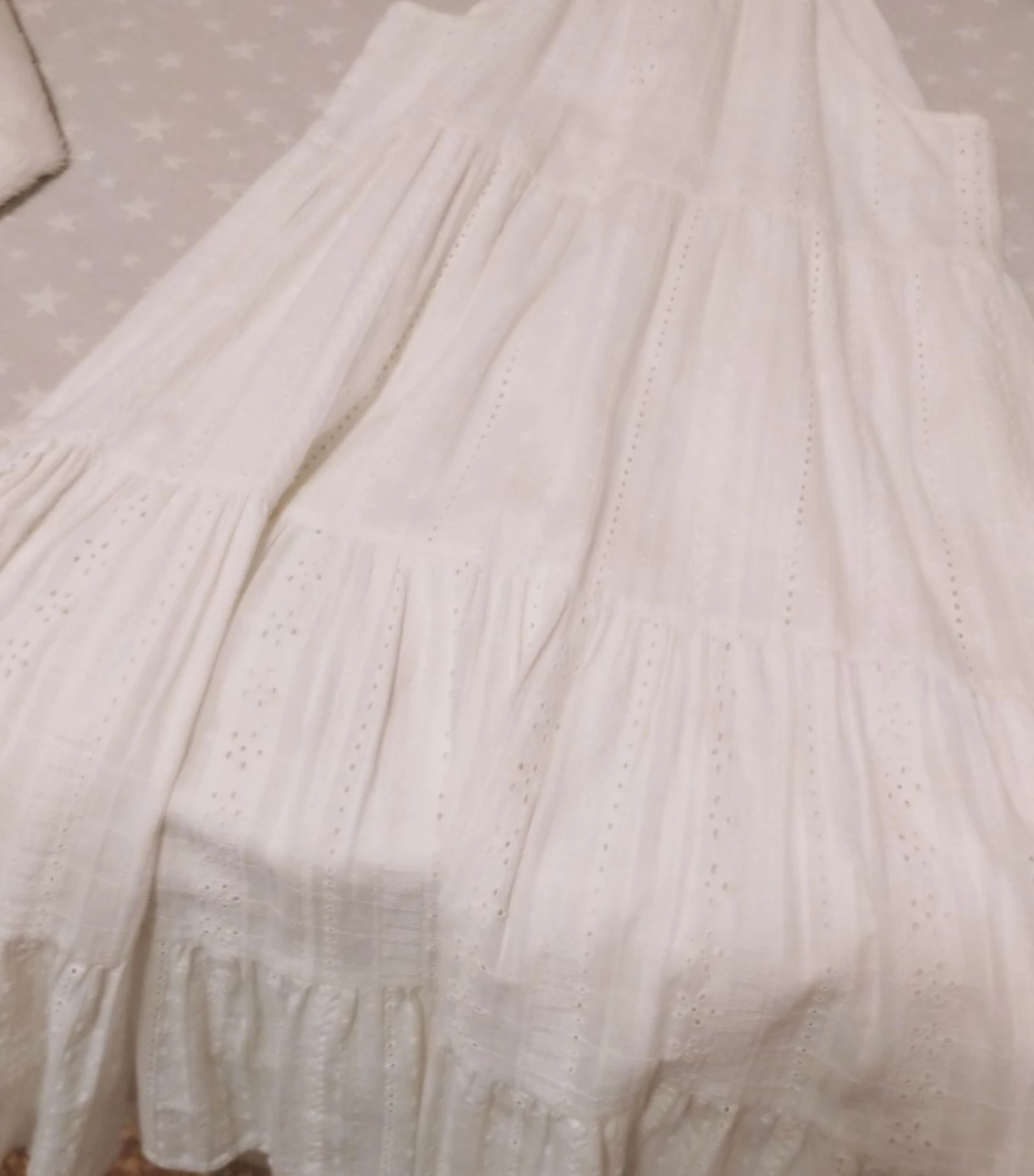 Zara Vestido largo bordado talla 10 – photo 7